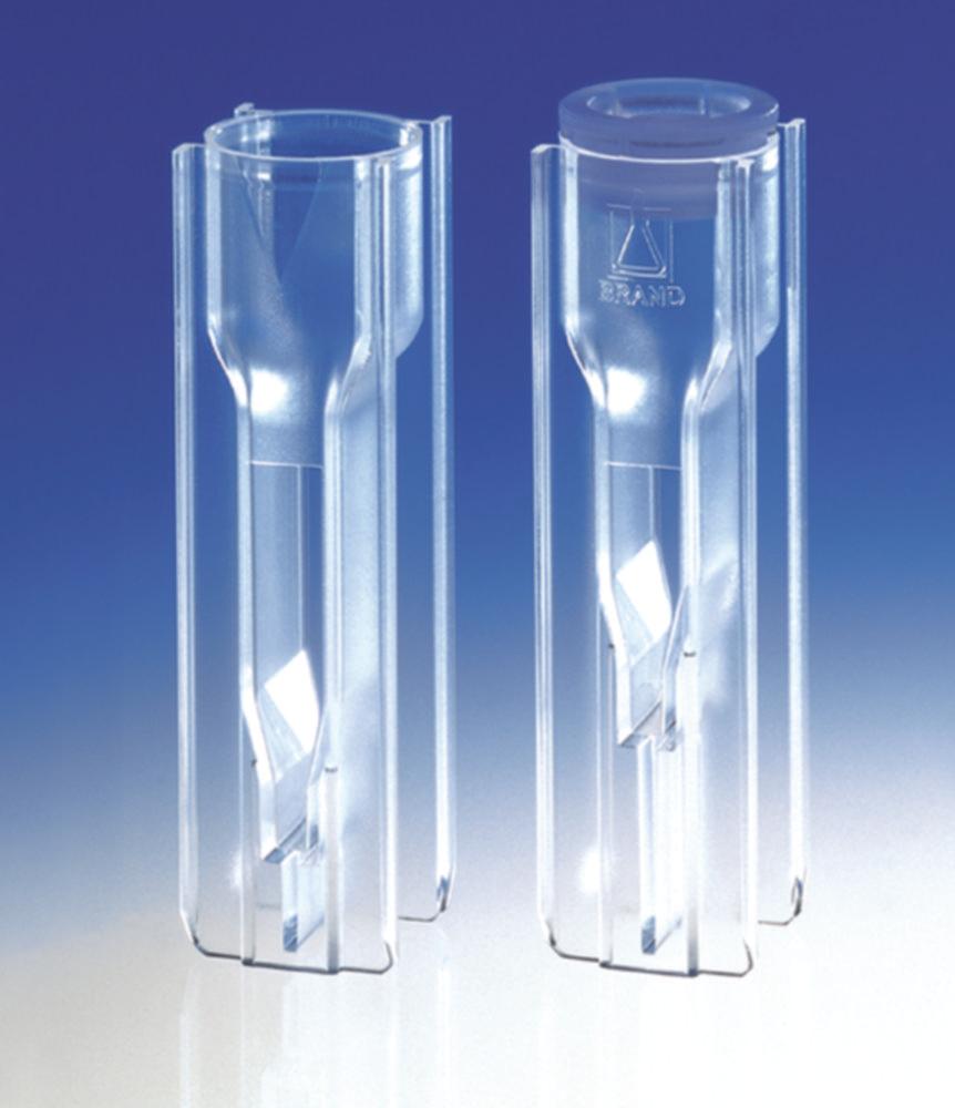 BRAND UV Cuvettes Micro, 70-850 µl Z 8.5 mm, Individually Packed, Pack of 100

