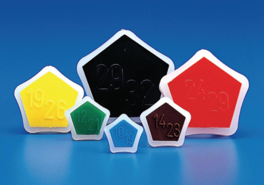 Kartell Conical Stoppers NS 34/35 PE White Ø 30.9 mm