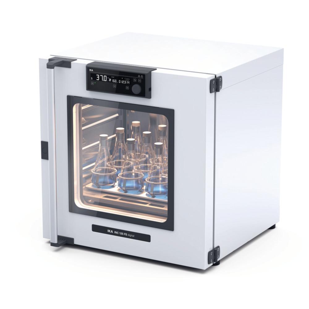 IKA Incubator INC 125 FS Digital SP20 w. Shaking Function, 20mm Stroke, Voltage 220-230V
