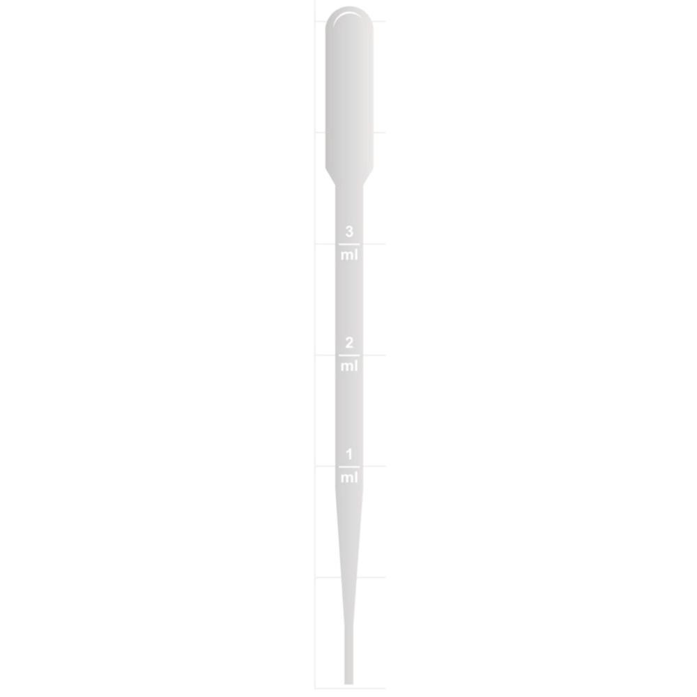 Thermo Samco Transfer Pipets 7.5 mL Sterile, Graduated 0.5 to 3 mL, No Label, Individually Wrapped, Pack of 500