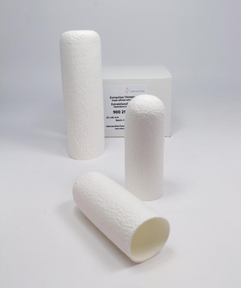 Hahnemühle Extraction Thimbles Ø 40x123 mm Super Refined Cellulose, Pack of 25