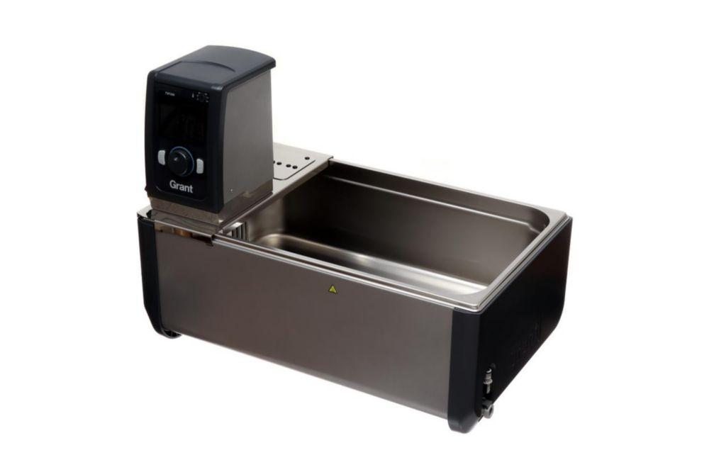 Grant Thermostatic Bath, 18 Ltr, Programmable, USB, Stainless Steel Tank, With Pump, Bridge Plate, Amb. +5...+200°C