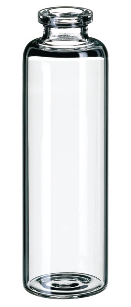 LLG Sample Vials N 20/50 DIN, Colourless, 50 ml with Roll Border, Pack of 100