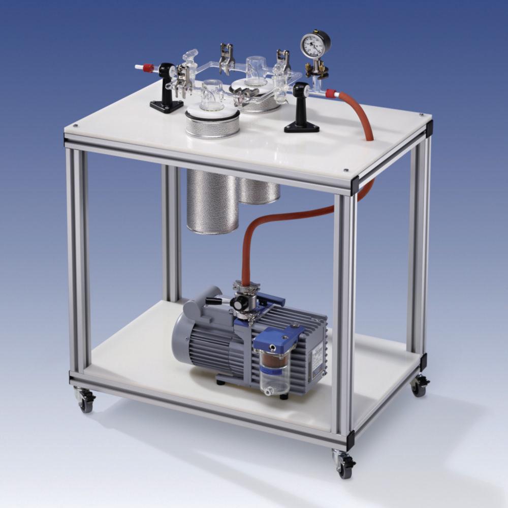 KGW Schieder Vacuum Pump Trolley CP 2 Without Pressure Gauge