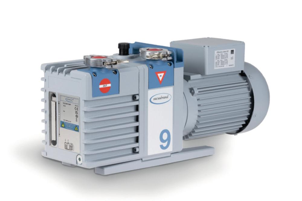 Vacuubrand Rotary Vane Pump RE 9 One-Stage, 230 V/50–60 Hz, CEE Mains Cable

