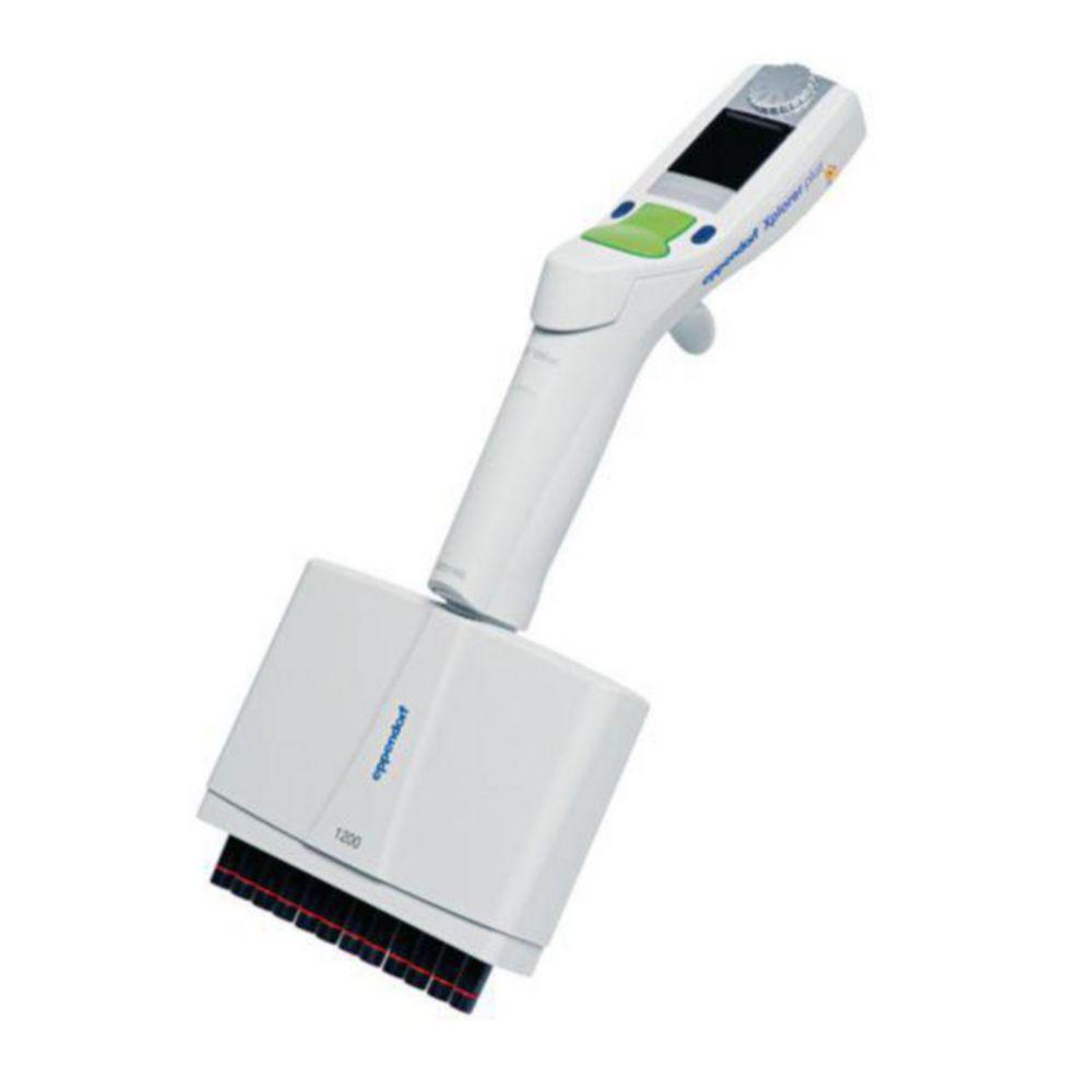 Eppendorf Xplorer 12-Channel Pipette 50 - 1200 µl, Multifunction Rocker Green

