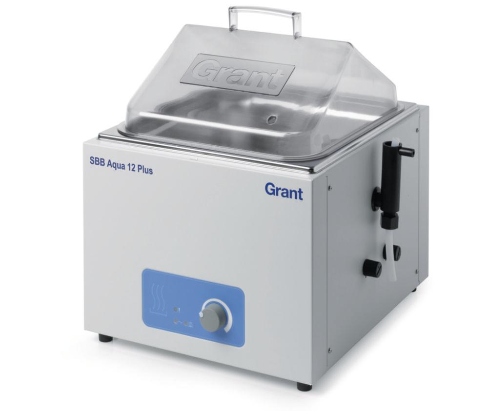 Grant SBB AQUA 12 Plus Boiling Water Bath, 12 L Capacity, Set to 100°C, Includes Clear Lid and Base Tray