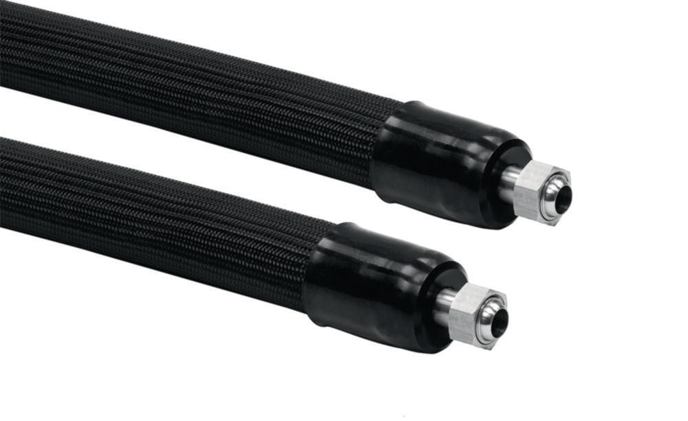 Julabo 1.0 m Metal Tubing, Triple Insulated, 2 Fittings M24x1.5 Inside (-100...+350°C)