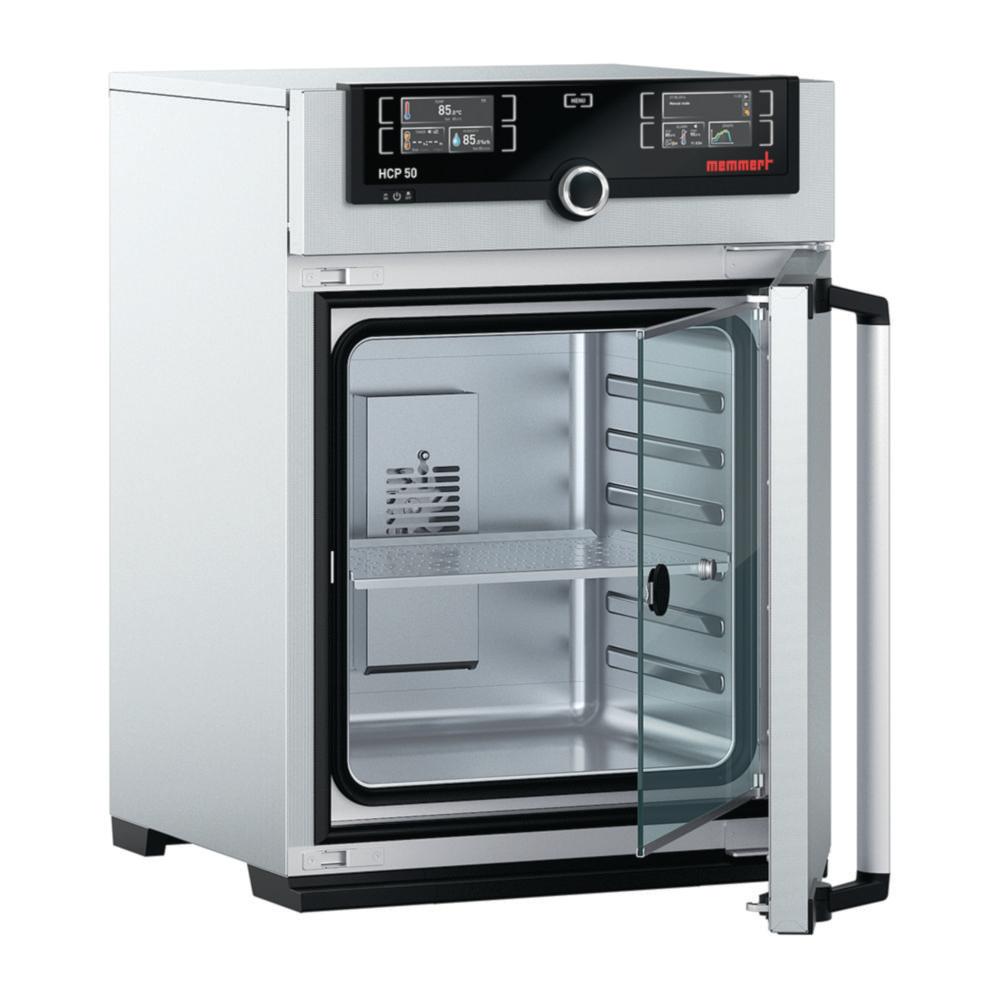 Memmert Humidity Chamber HCP 50 (56 L) USB Interface, 18-90°C, 20-95% RH, Includes 1 Perforated Stainless Steel Shelf
