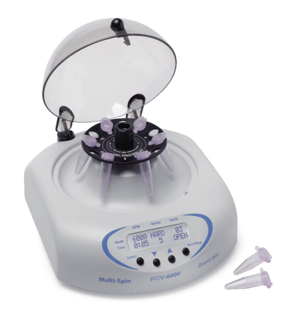 Grant PCV-6000 Multi-Spin Combined Centrifuge/Vortex Mixer