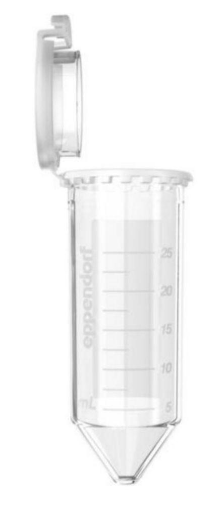 Eppendorf Conical Tubes 25ml with Snap-On Lid, Sterile, Pyrogen, DNase, RNase, and DNA-Free, Colourless (Pack of 150 Tubes)

