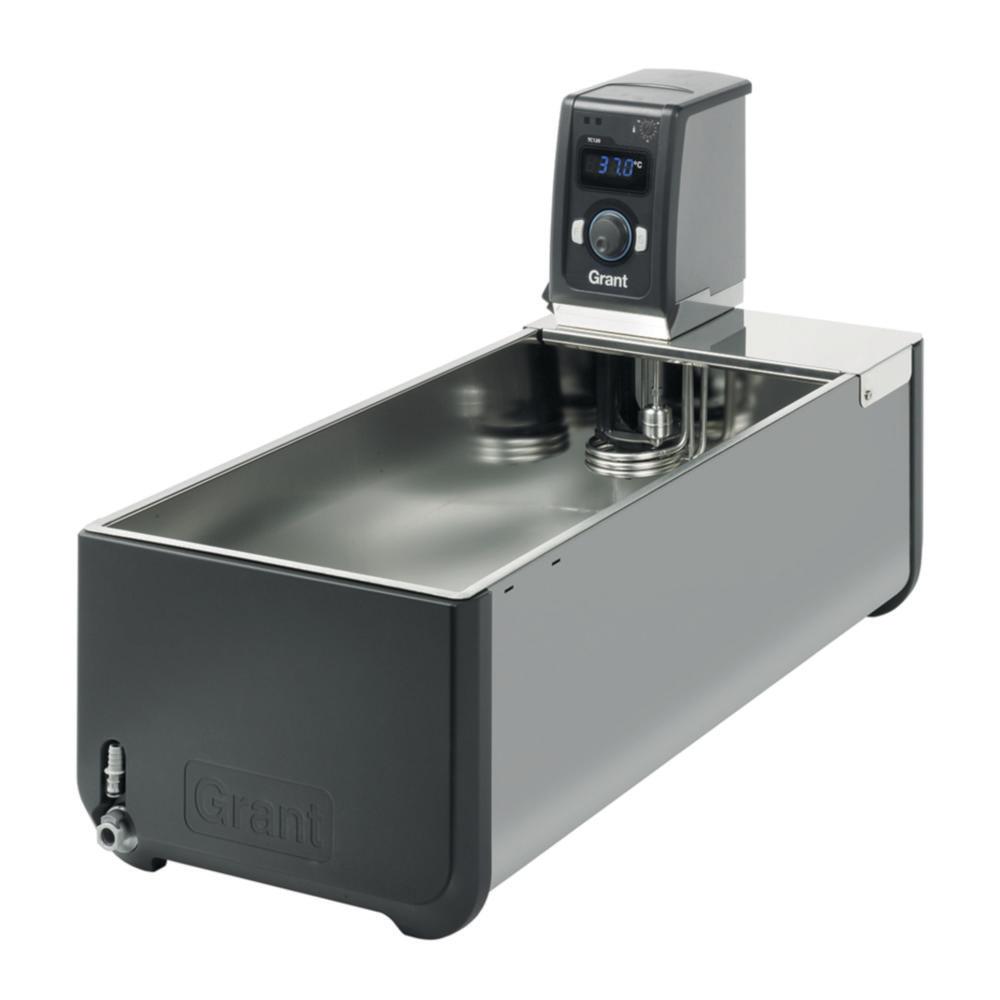 Grant Thermostatic Bath, 38 Ltr, Digital, Stainless Steel Tank, With Pump, Bridge Plate, Amb. +5...+120°C