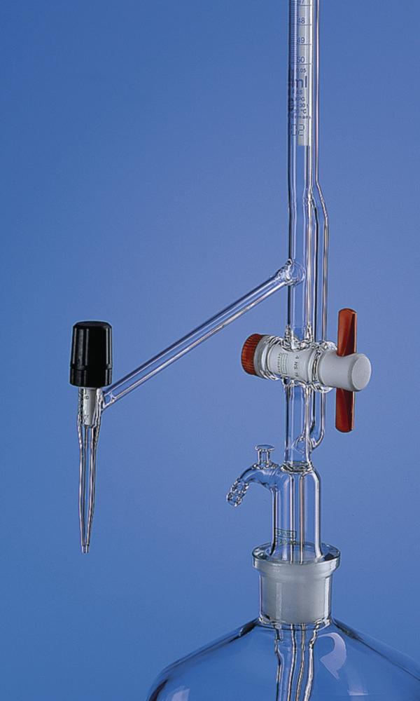 BRAND Burettes, Pellet 25:0.05 mL PTFE Stopcock Without Bottle

