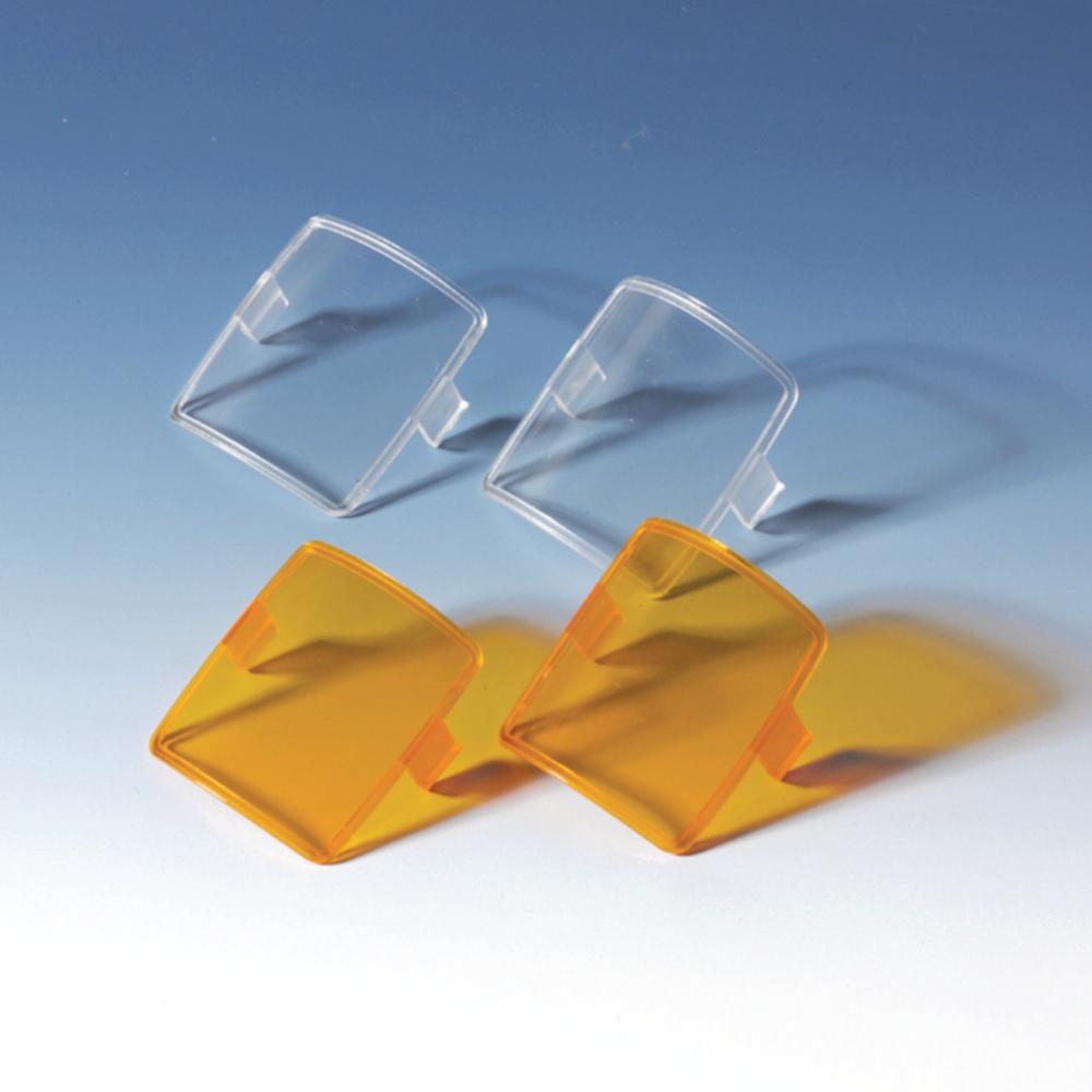 BRAND Inspection Windows for Titrette (Colorless/Amber Colored)

