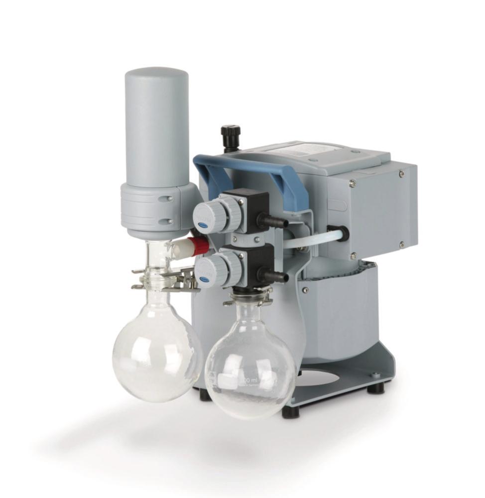 Vacuubrand Chemistry Diaphragm Pump MZ 2C NT AK-Sy+EK Two Stage, 230 V / 50-60 Hz, CEE Mains