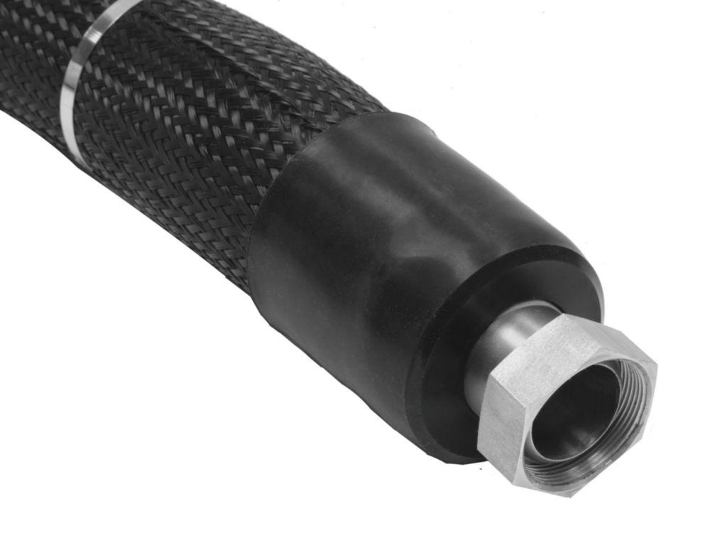 Julabo 3.00 m Metal Tubing, Triple Insulated with 2 Fittings, M38x1.5 Female (-100...+350°C)