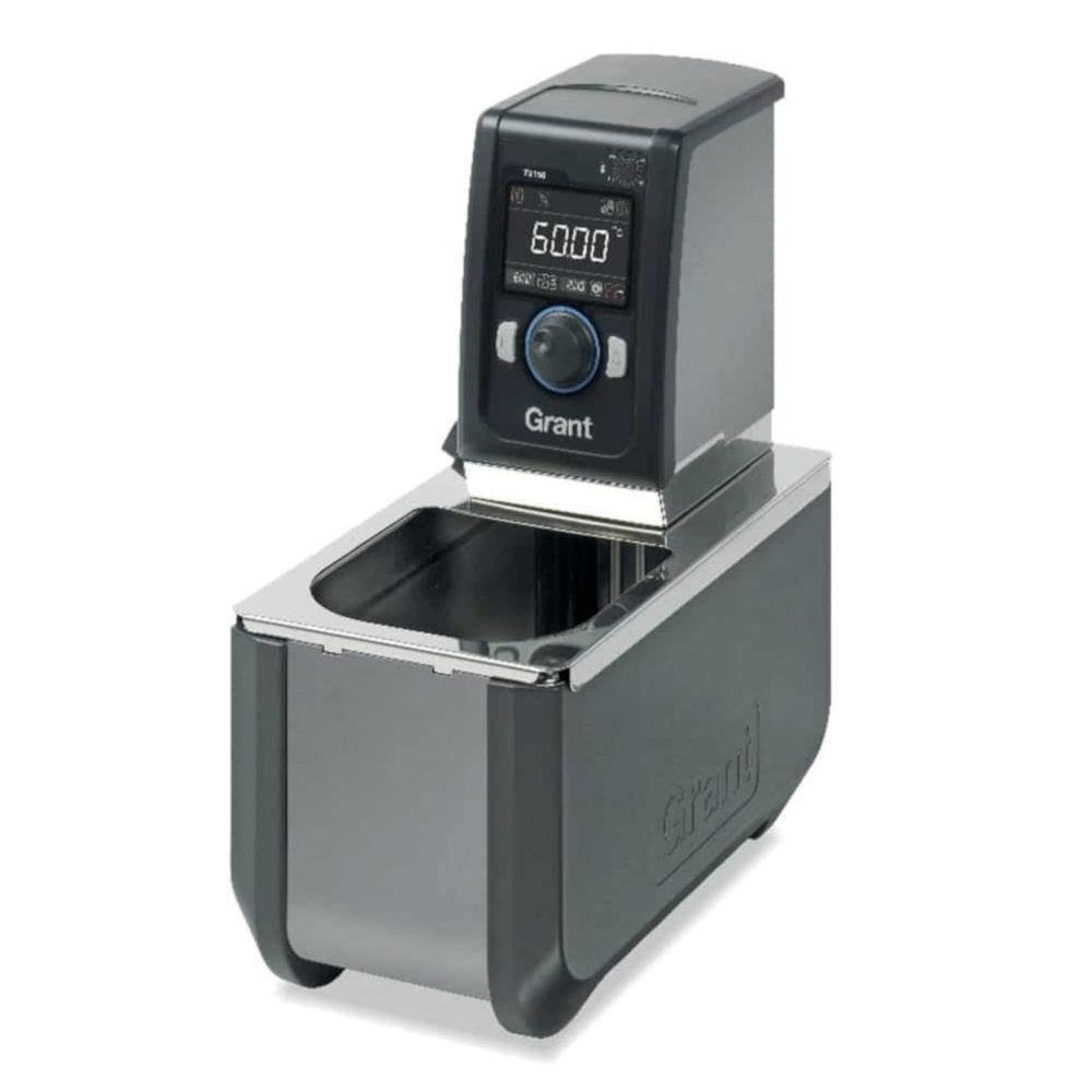 Grant Thermostatic Bath, 5 L Programmable, USB, Stainless Steel Tank, with Pump & Bridge Plate, Amb. +15...150°C