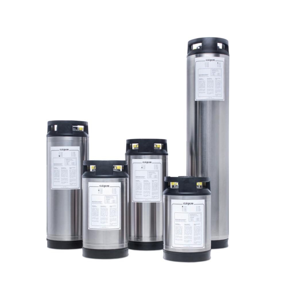 Stakpure Ion Exchangers System DS 4000, Plastic 1000 l/h, 27 kg, 240 x 700 mm (Ø x Height), 4000l Capacity for 10° Total Dissolved Solids