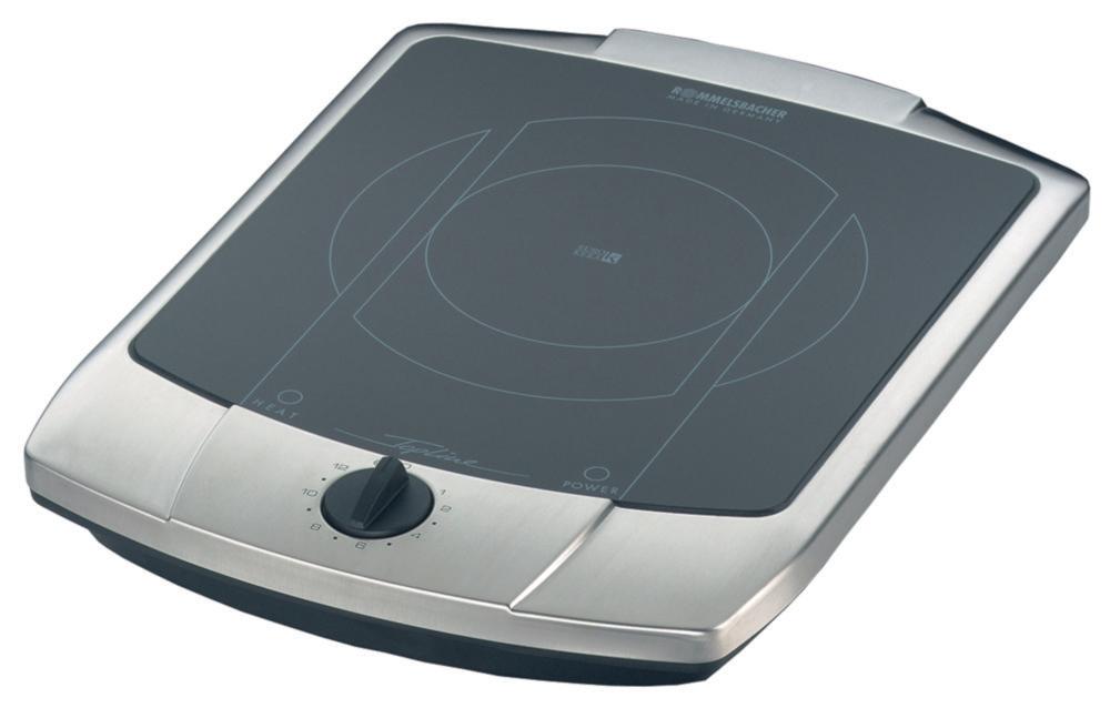 Rommelsbacher CERAN Single Boiling Plate CT 2200/E Dual-Circuit, Ø 140/210 mm / 1000/2200 W, 230 V

