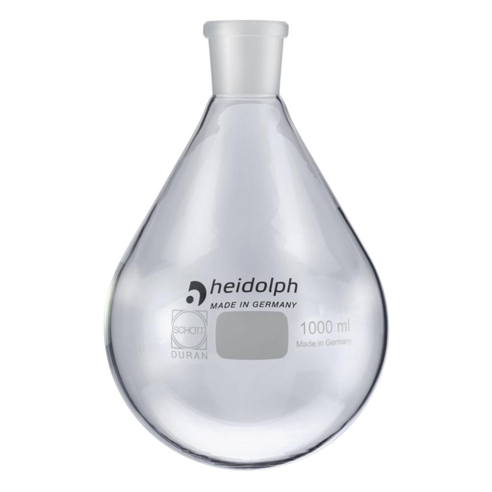 Heidolph Evaporating Flask 50 ml with NS 14/23 Incl. Transition Piece and Clamp

