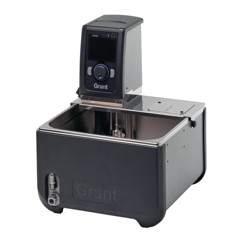 Grant Thermostatic Bath, 12 Ltr, Programmable, USB, Stainless Steel Tank, With Pump, Bridge Plate, Amb. +5...+200°C