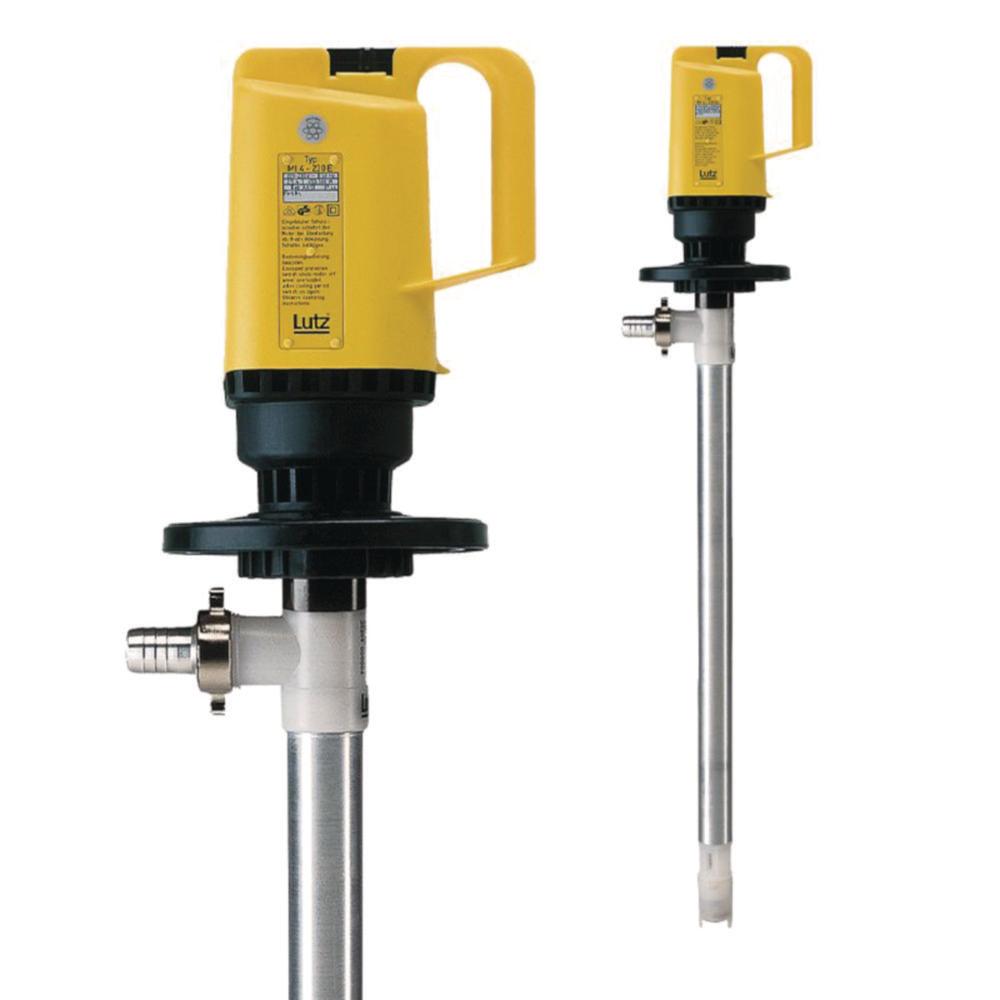Electrical barrel and container pump "mineral oil" alu, depth of immersion 1000 mm, flowrate 85 l / min., 230 v, 500 W, IP 24