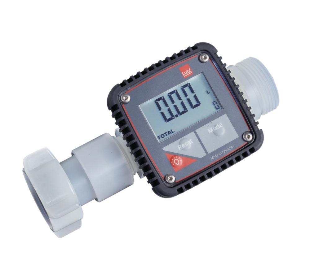 Lutz Flow Meter TR3-PVDF Range 5-120 l/min, Operating Pressure 10 bar, Viscosity Max 40 mPas, Connection G 1 1/4