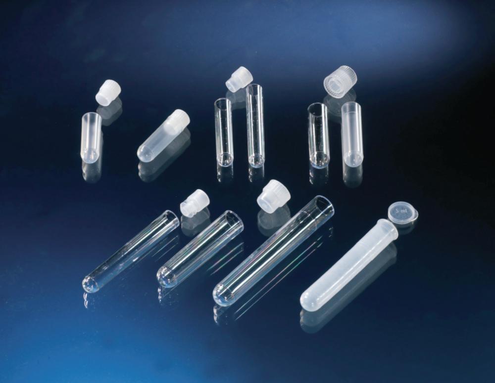 Thermo Nunc Test Tubes 4 mL PS Round Bottom 70 x 11 mm Non-Sterile (Pack of 3600)