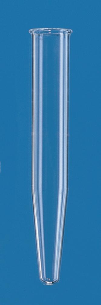 BRAND Centrifuge Tube 15mL, Borosilicate 3.3 Wall Thickness, CA 1.0mm, Resilient up to RZB 3500, Pack of 100

