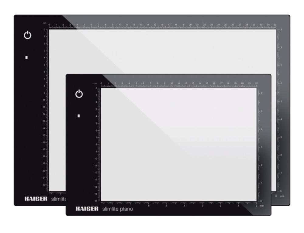 KAISER FOTOTECHNIK Light Box Slimlite Plano Illuminated Area 32 x 22.8 cm 1050 mA No Danger Good
