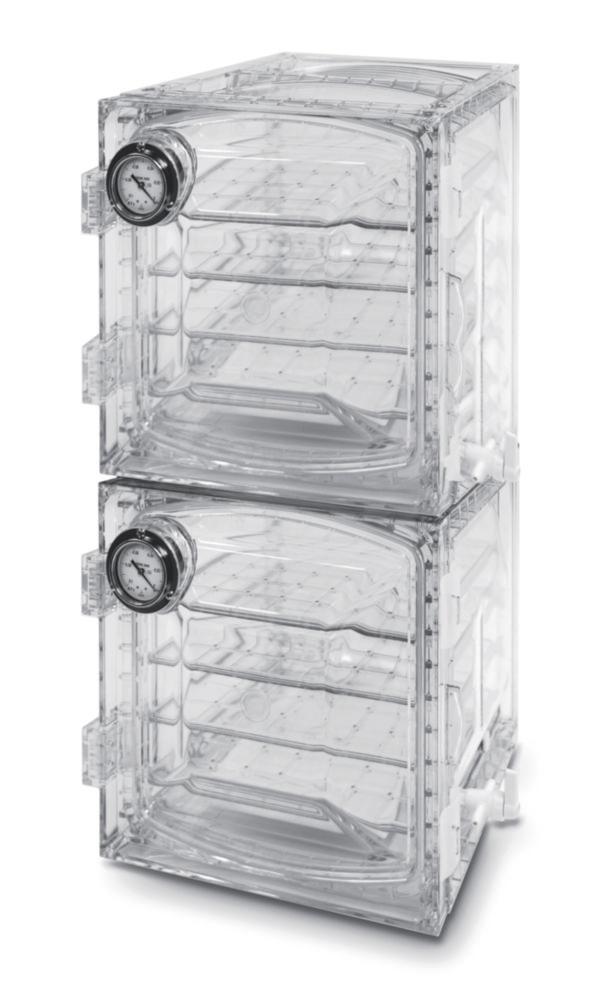 LLG-Vacuum Desiccator VDC-31U, Cubic PC, with UV Block Effect, 420x397x381mm​

