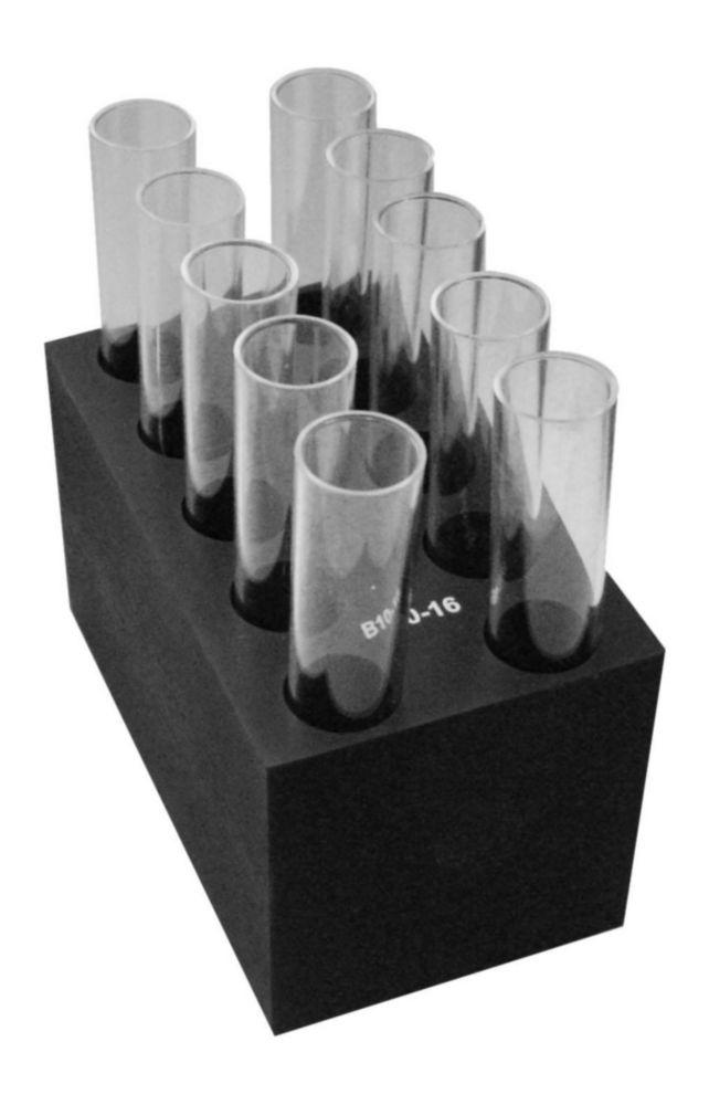 Grant Instruments B10-16 Interchangeable Block with 10 Holes of 16 mm Diameter, Flat Bottom