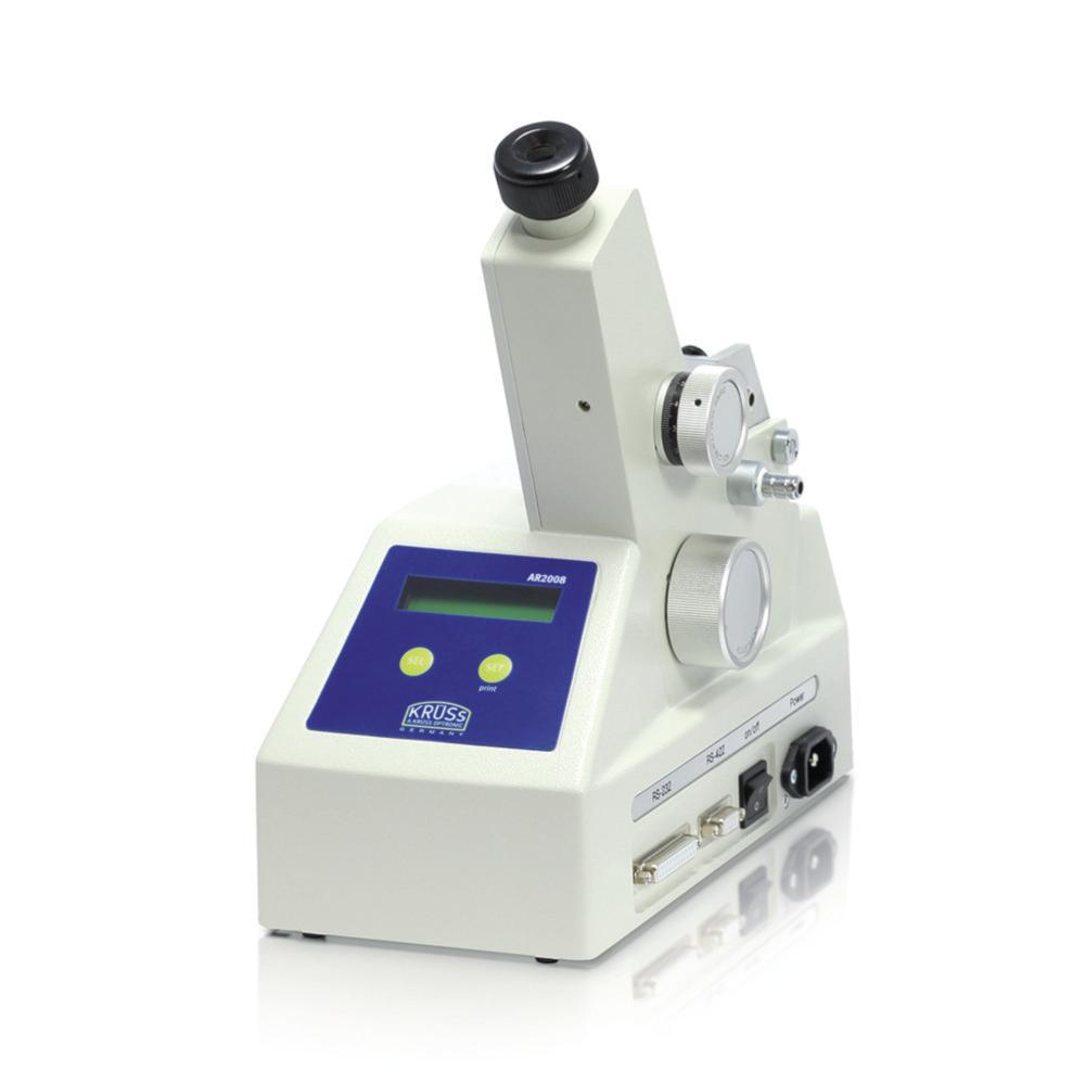 Kruss Abbe Refractometer Digital 1.3000 - 1.7000 nD, ±0.0002 nD, 0-95% Brix
