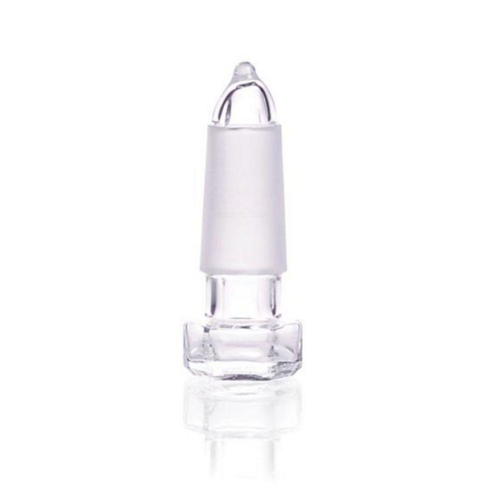 DWK Hexagonal Stopper NS 14/23 Pointed, DG Ground, DURAN