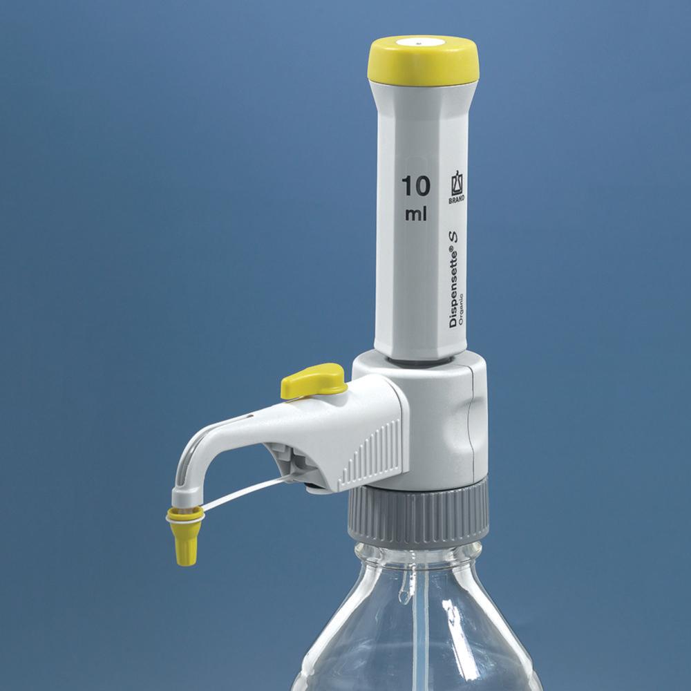 BRAND Dispensette S Organic Fix 50 ml, with recirculation valve

