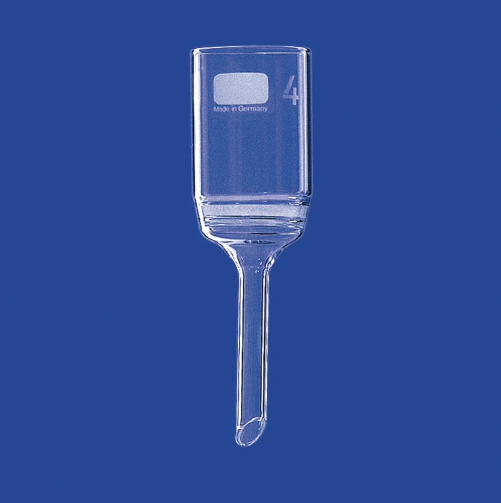 Lenz Laborglas 1000 mL Filter Funnel, Porosity 3, 120 mm Filter Plate, Borosilicate 3.3