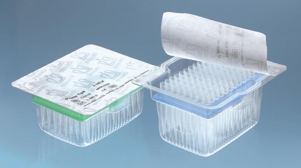 BRAND Robot Filter Tips LH Station PAL Tip Rack 1–20µl Bio-Cert – Pack of 960

