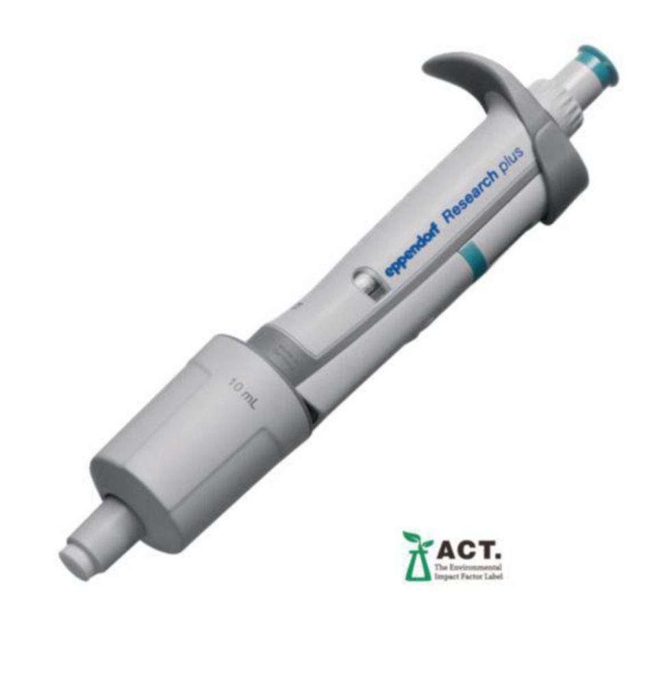 Eppendorf Exchange Pipette Research Plus G Basic Variable, 1-Channel 1-10 ml, Turquoise
