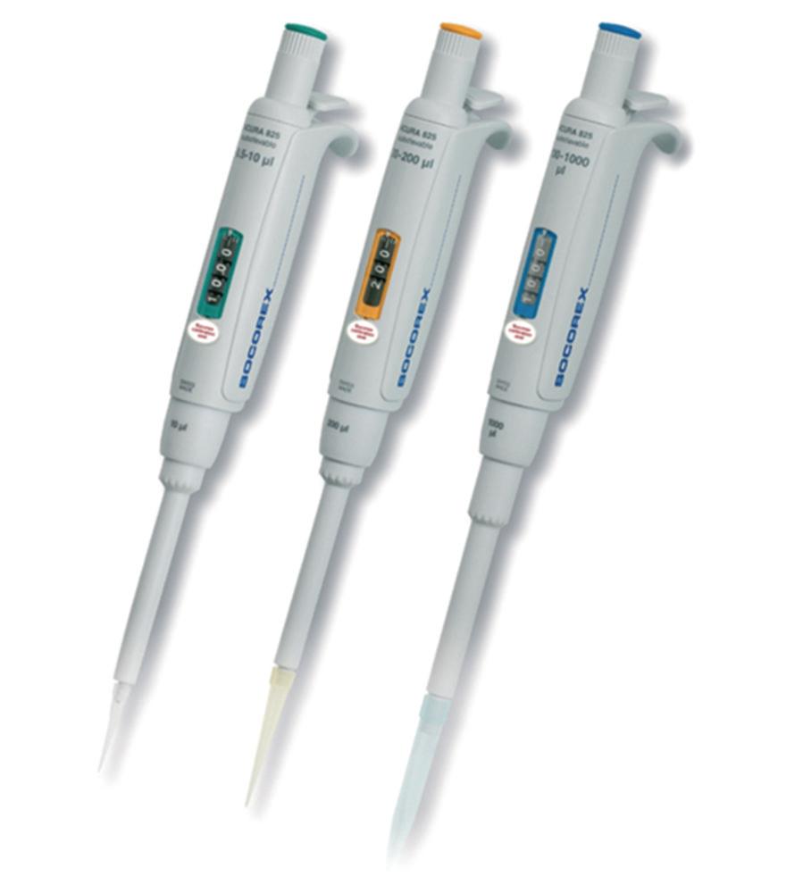 SOCOREX Acura Manual 825 Micro Pipette 1 - 10 µl