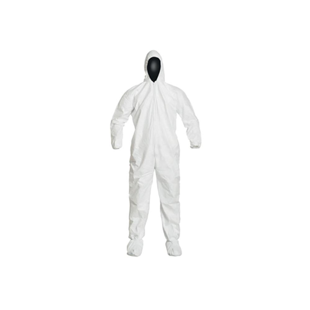 DuPont™ Tyvek IsoClean Hooded Coverall with Overshoes​