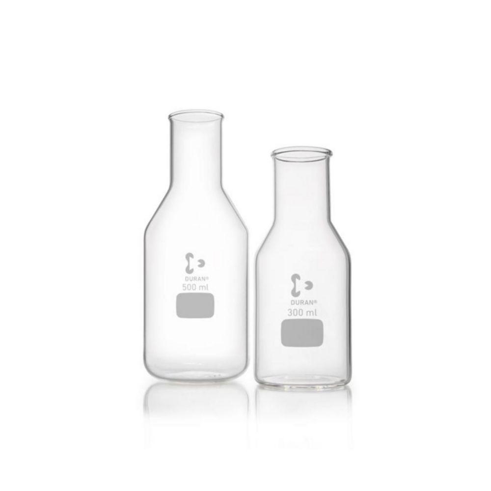 DWK DURAN Nutrient Media Bottle 100 mL with Beaded Rim Cap