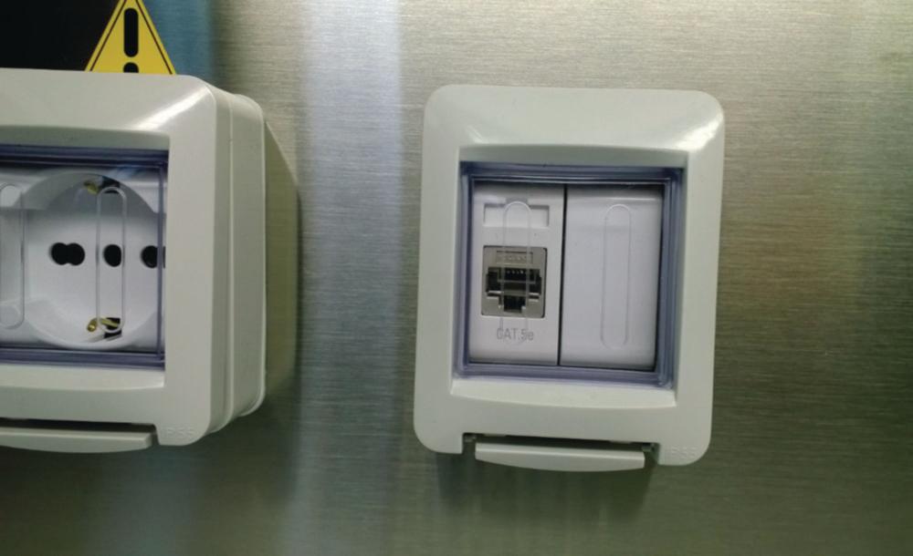 Faster Additional Data Socket (RJ45)


