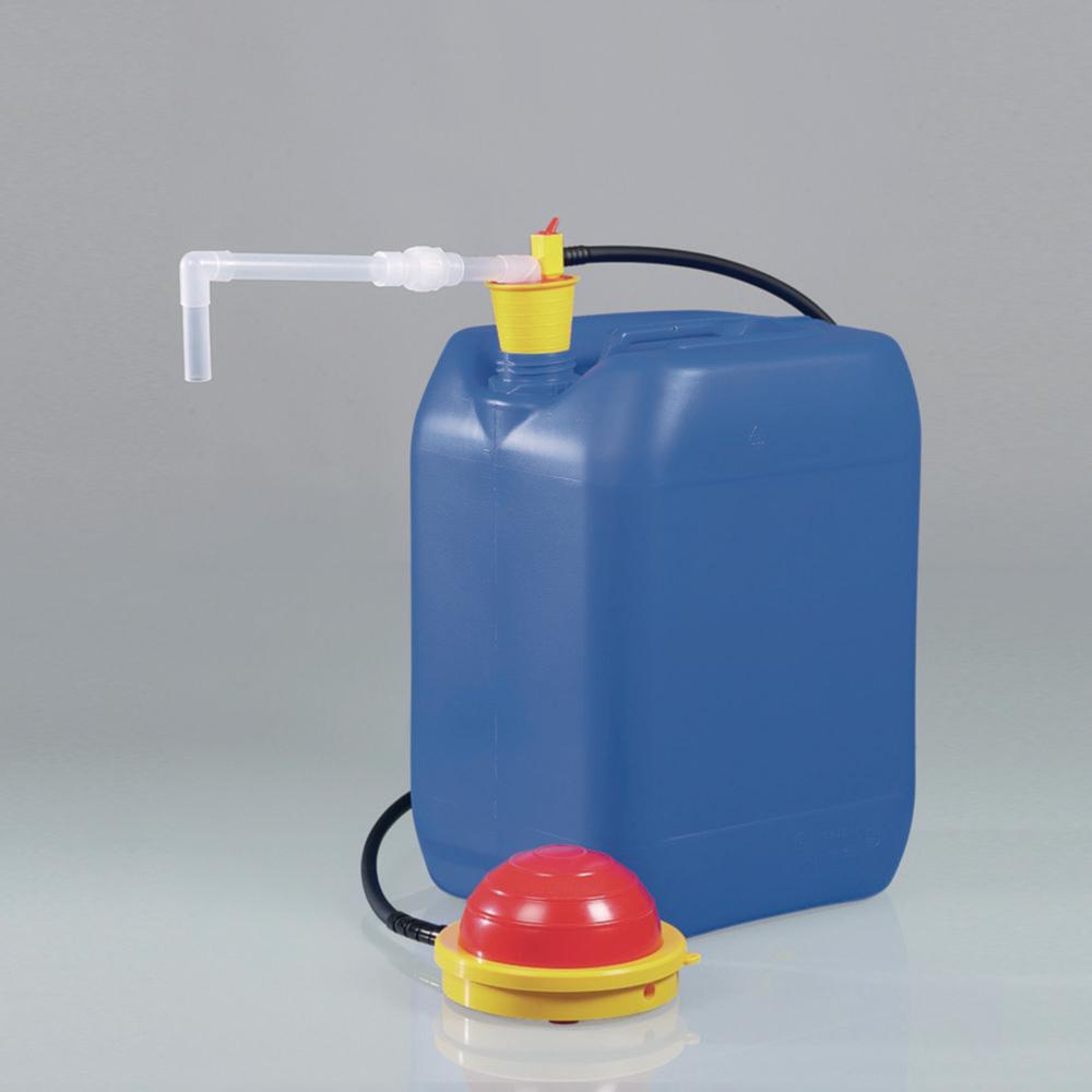 Bürkle Foot Pump OTAL, PP, Diam. 18 mm, 26 Ltrs/Min