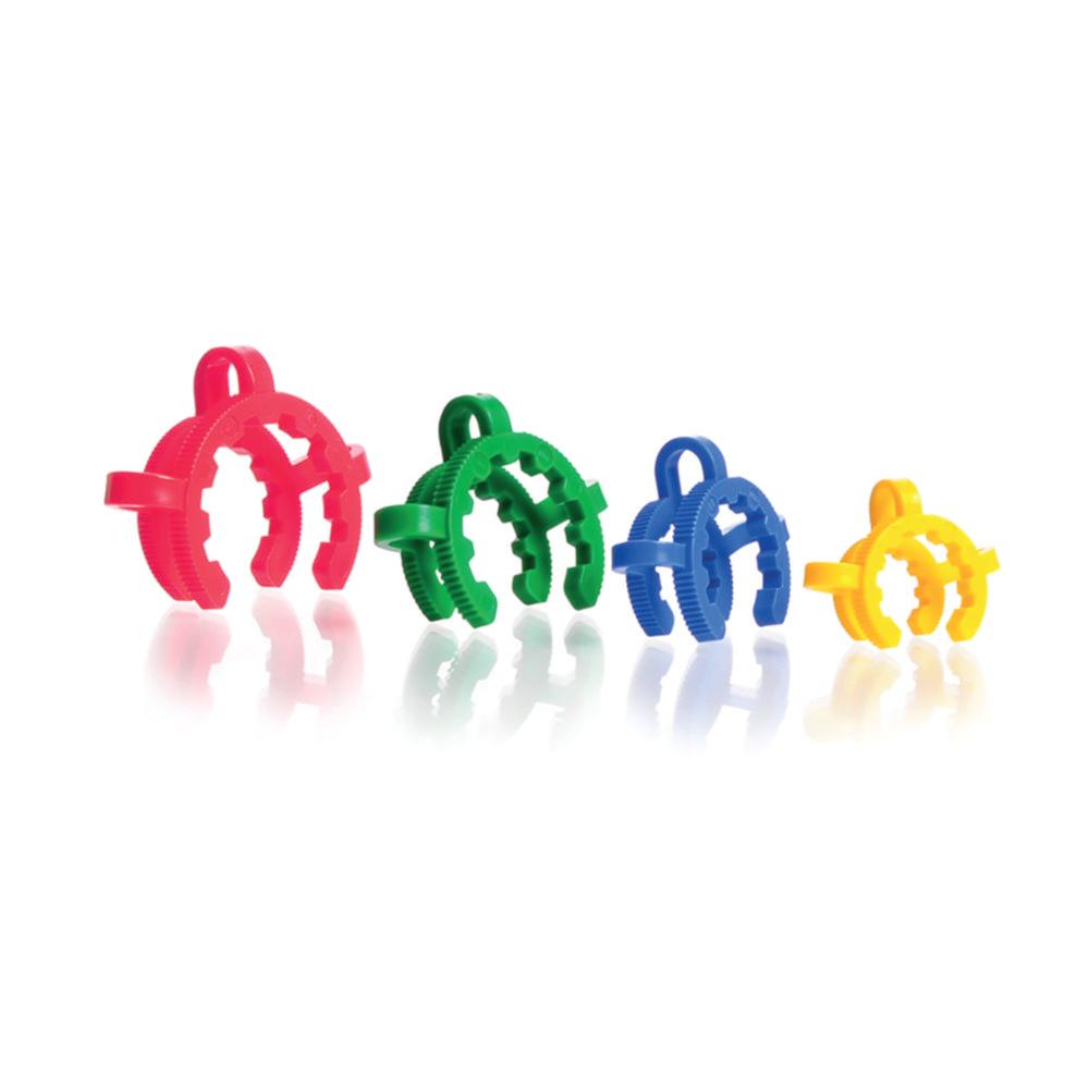 DWK DURAN KECK Clip for Conical Joints NS 19, POM, Blue