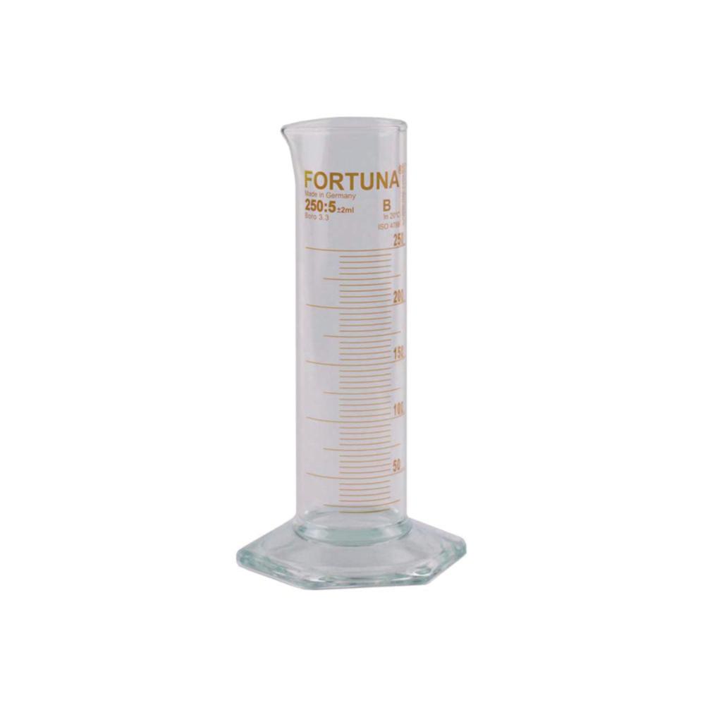 Poulten & Graf Measuring Cylinder 100:2 Ml Small Form, Class B, Boro'Glass