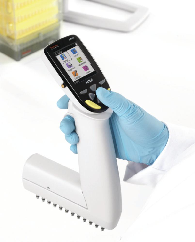 Thermo Finn Pipette E1 ClipTip 8-Channel Variable Volume 15-1250 µL with Bluetooth Control