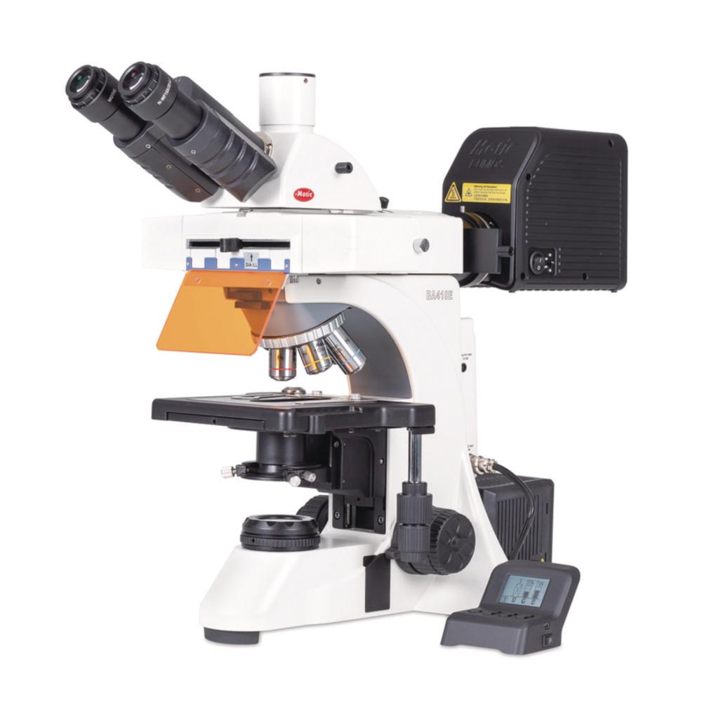 MOTIC Microscope BA410E Trinocular Fluorescence
