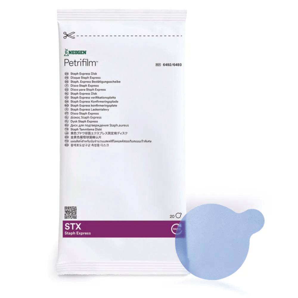 Neogen Petrifilm Staph Express Disks Pack of 20