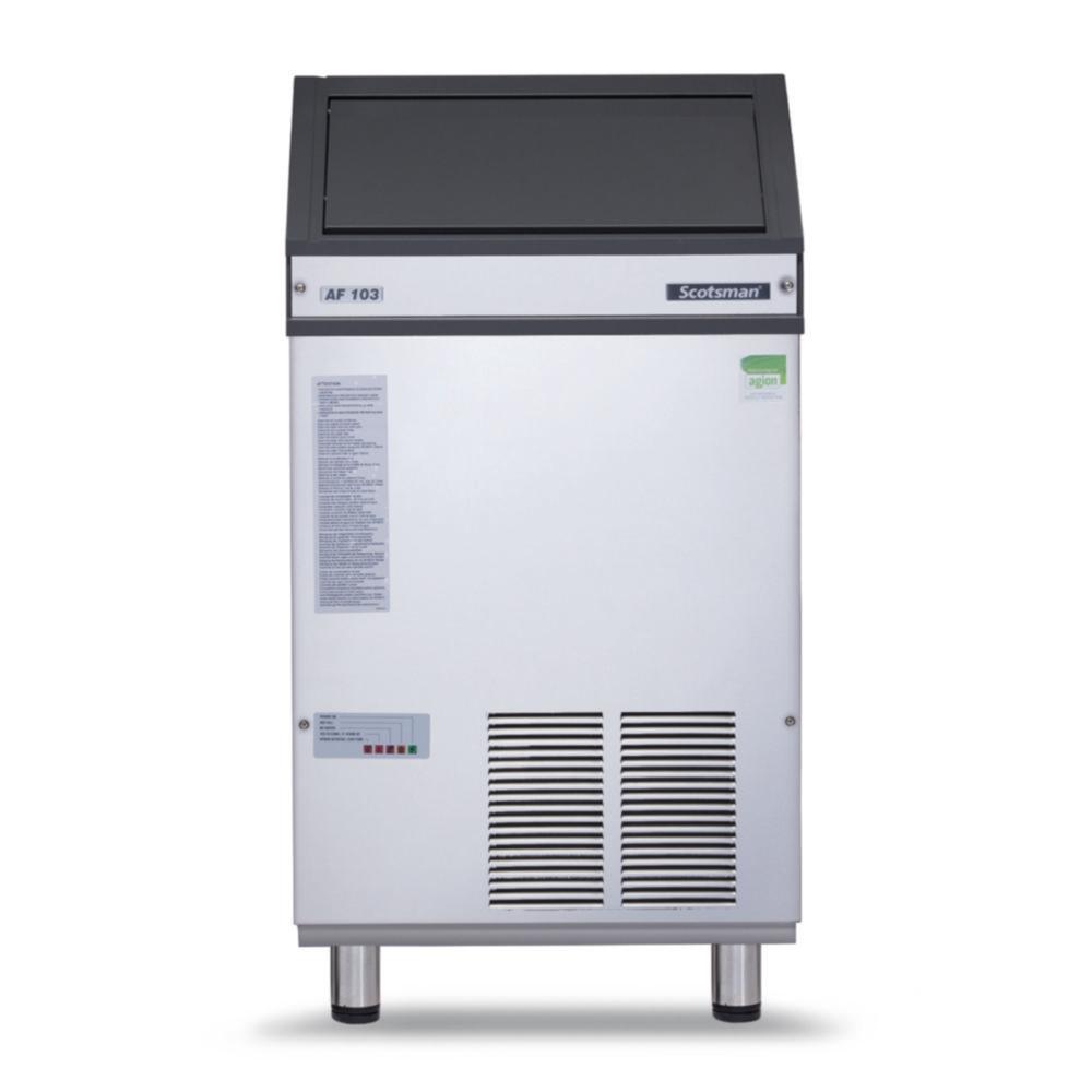 HIBU Ice Flake Maker AF 87 AS* OX Output 70 kg/24 hrs Stainless Steel Air Cooled 25 kg Storage

