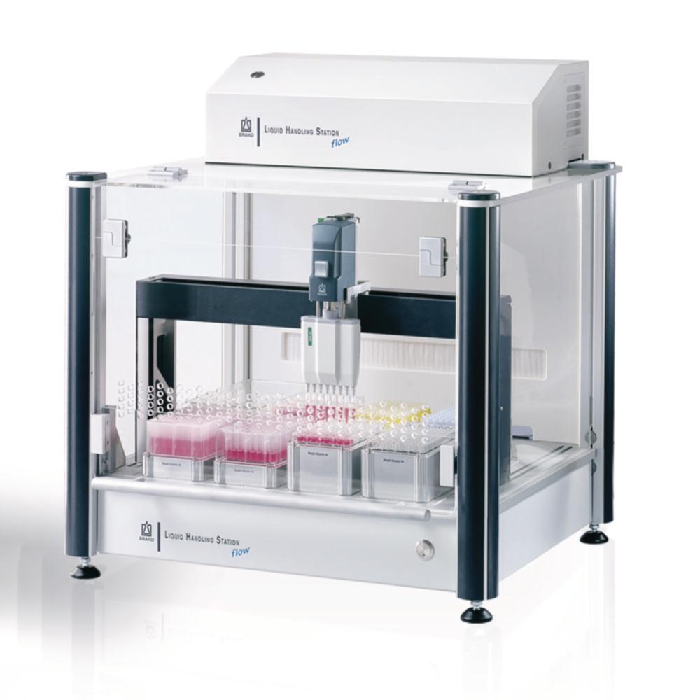 BRAND Liquid Handling Station Flow Pipetting Robot with FlowBox

